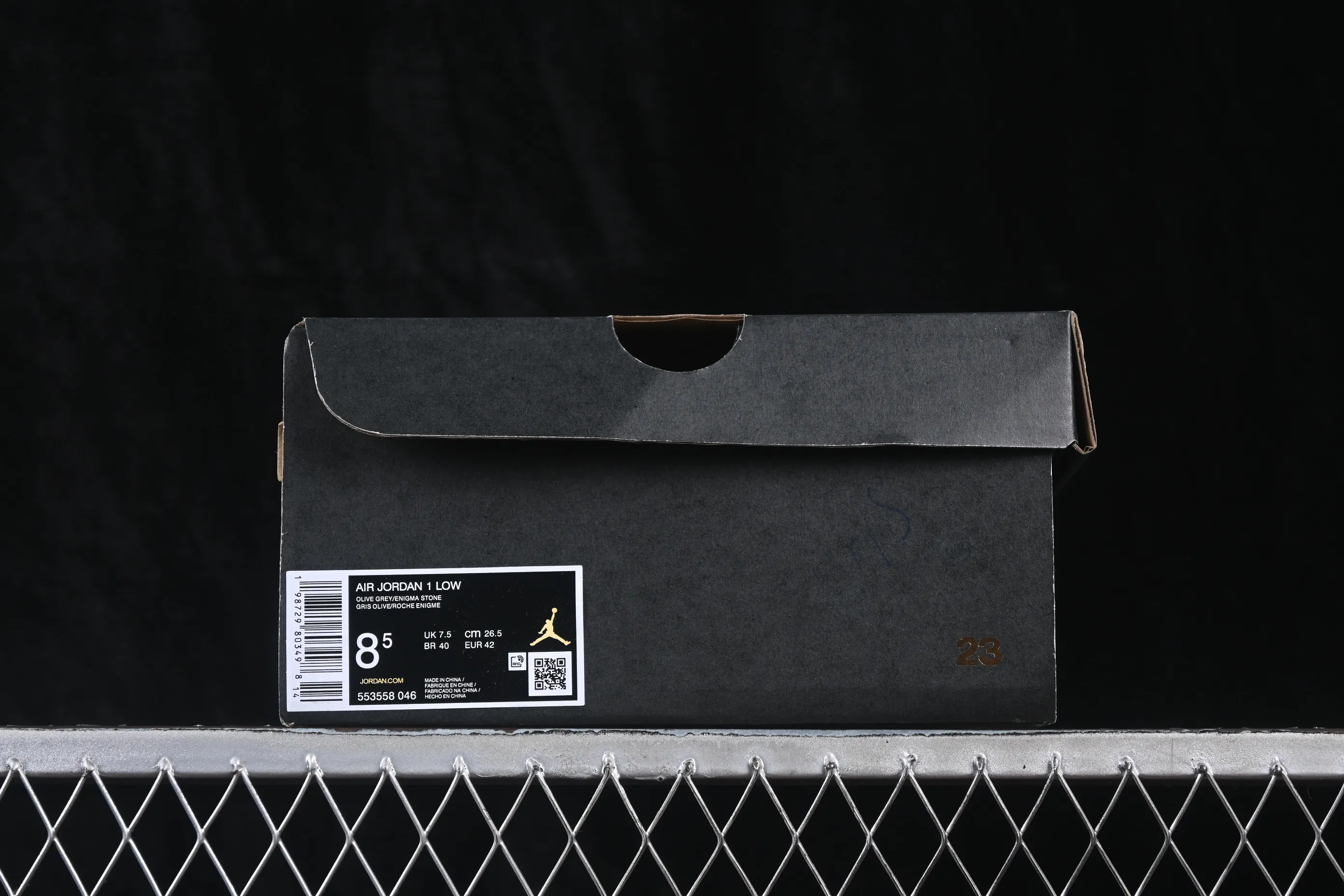 All categories Air Jordan Jordan series basketball shoes Air Jordan 1 Low G version pure original Air Jordan 1 Low AJ1 Joe 1 white gray low-top retro culture basketball shoes 553558-046